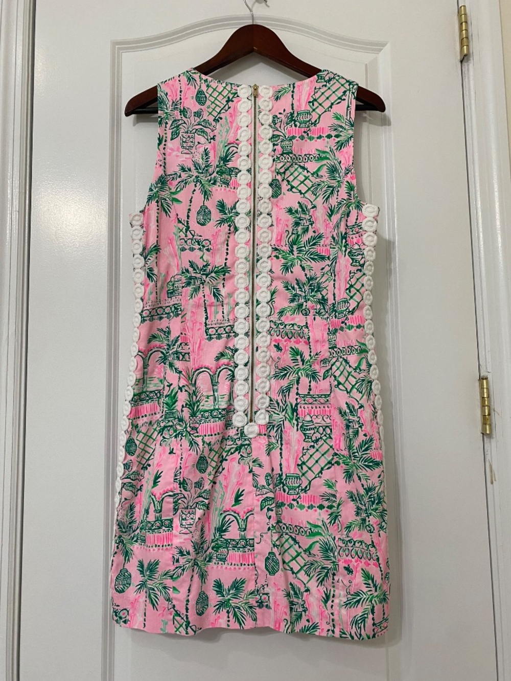 Lilly Pulitzer Mila Stretch Shift Dress - Mandeville Baby Always Worth it - Picture 2 of 2